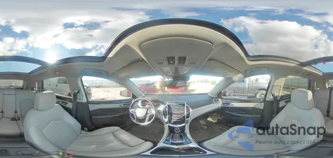 2014 Cadillac Srx Luxury Collection z USA, uszkodzony, nr VIN 3GYFNEE38ES633285